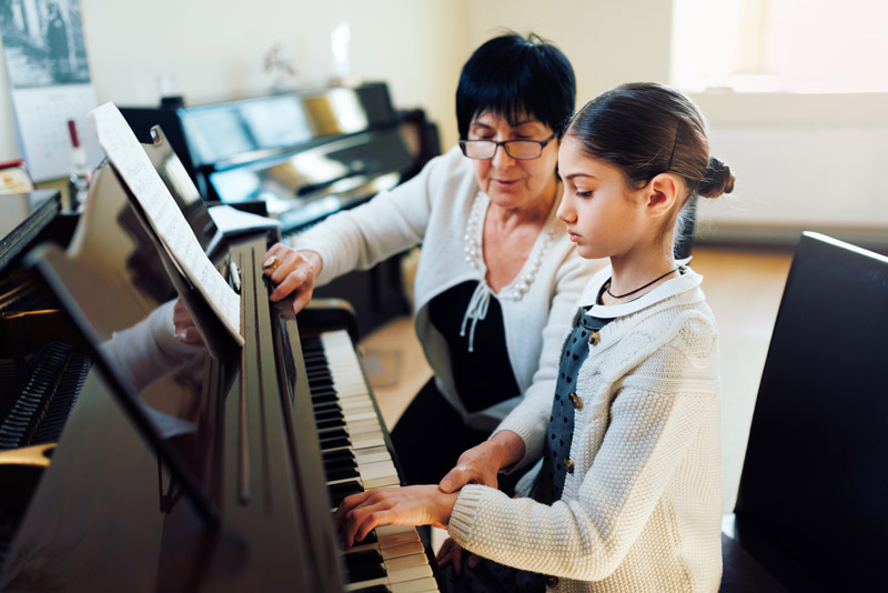 Cours de piano