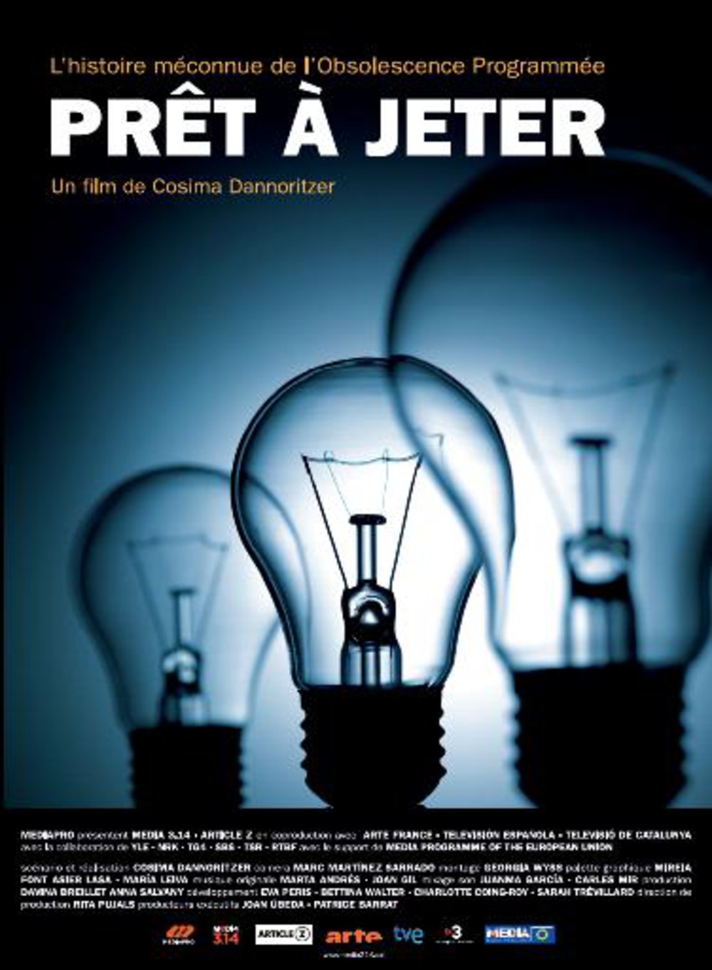 Affiche du film documentaire, Prêt à jeter