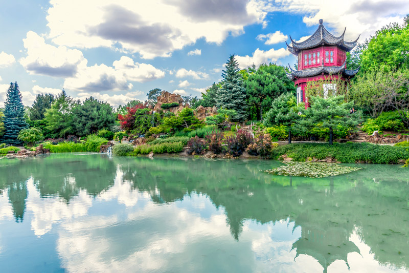 Le jardin botanique